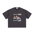 Reality - Boxy Tee - Washed Black