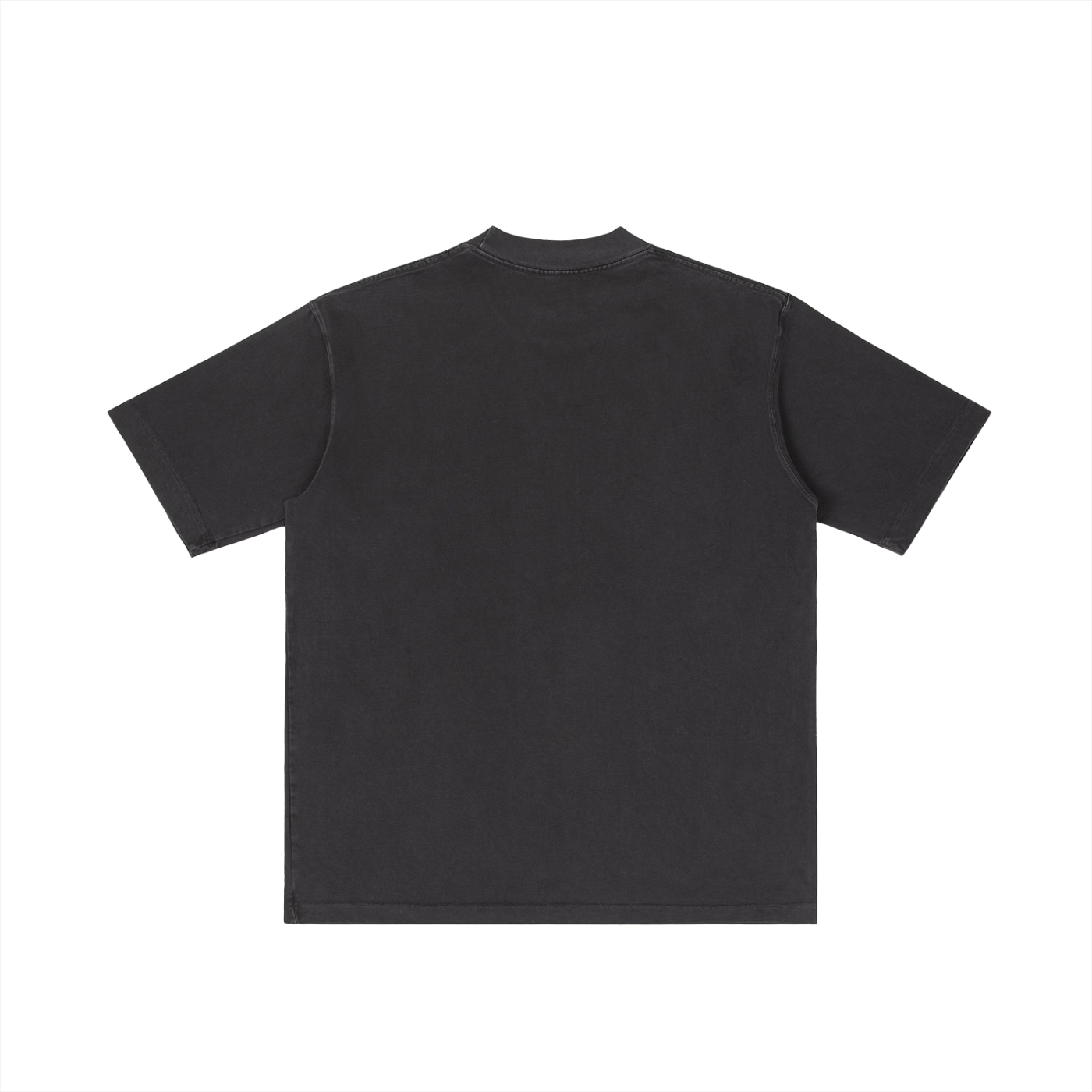 Football Heritage - Heavyweight Oversized Drop Shoulder Tee - Washed Black
