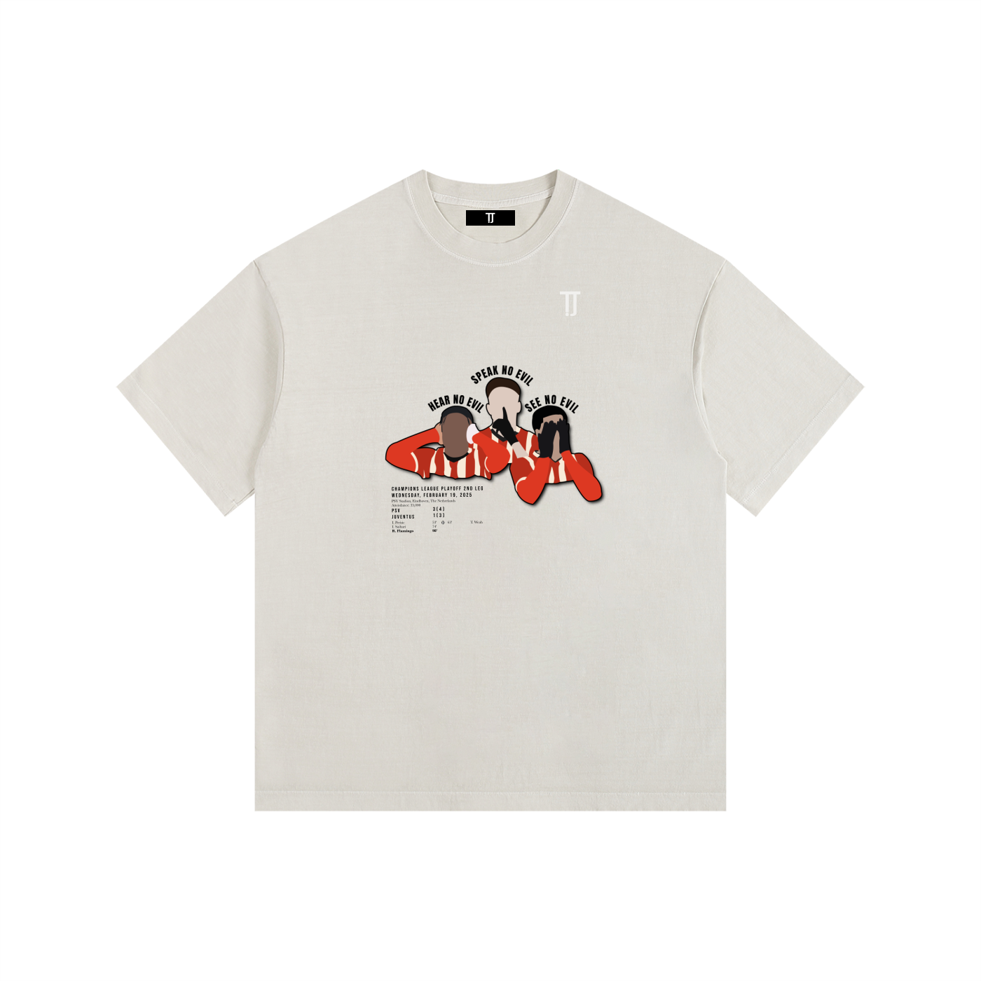 Three Wise Men - Oversized Tee - Off-White
