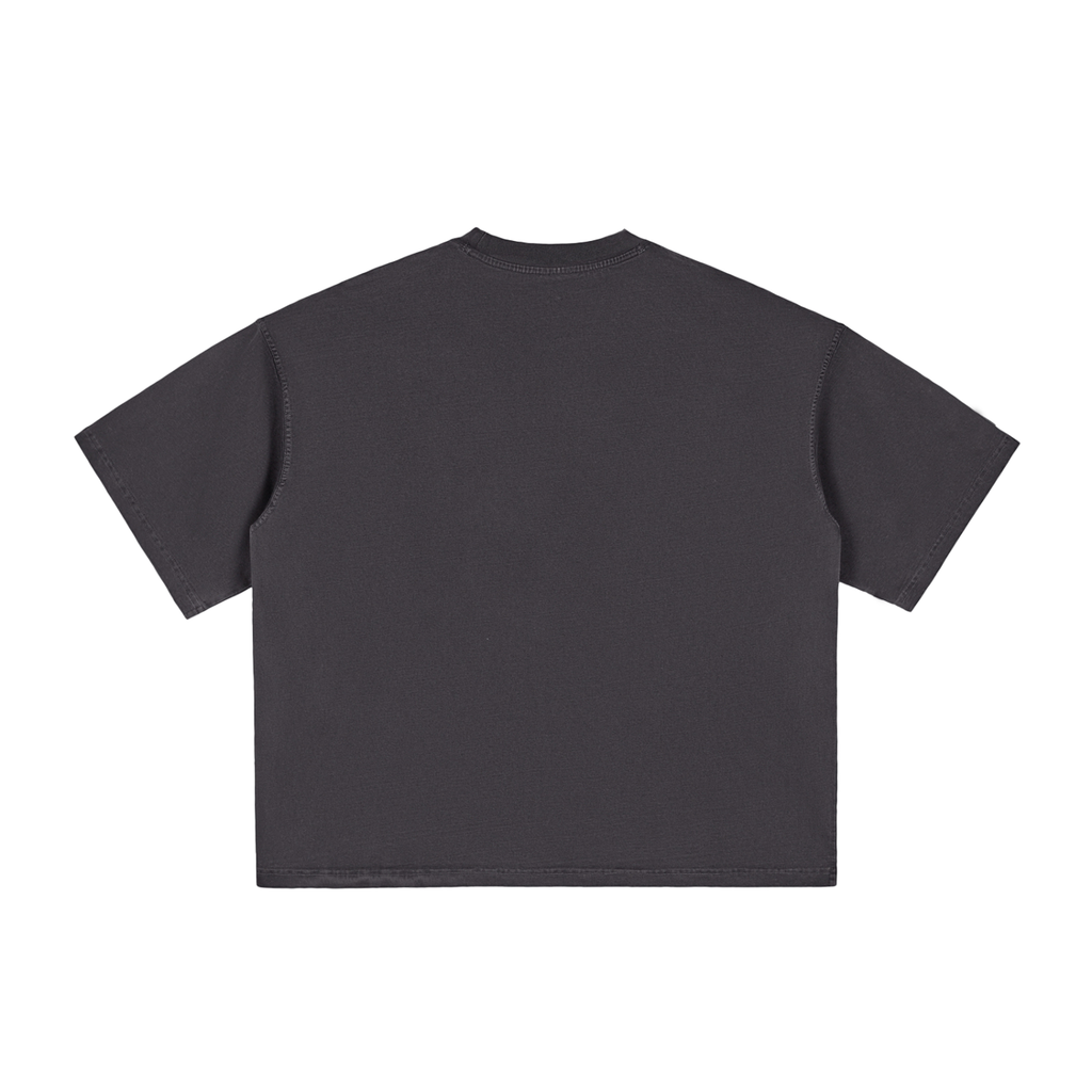 Football Heritage - Boxy Tee - Washed Black