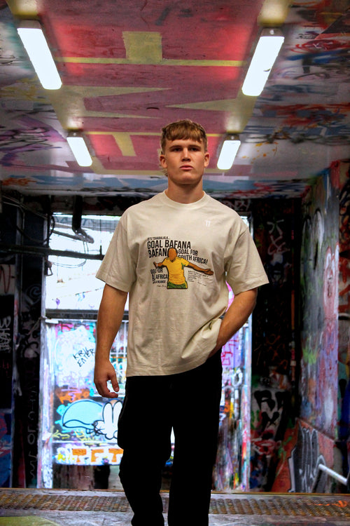 Bafana Bafana - Oversized Tee - Off-White