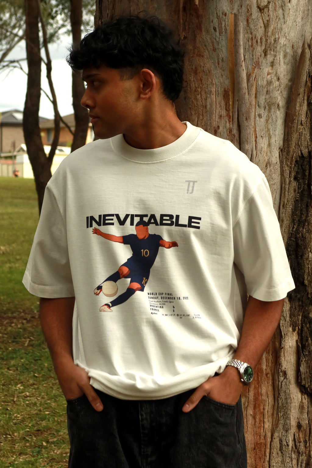 Inevitable - Heavyweight Oversized - White