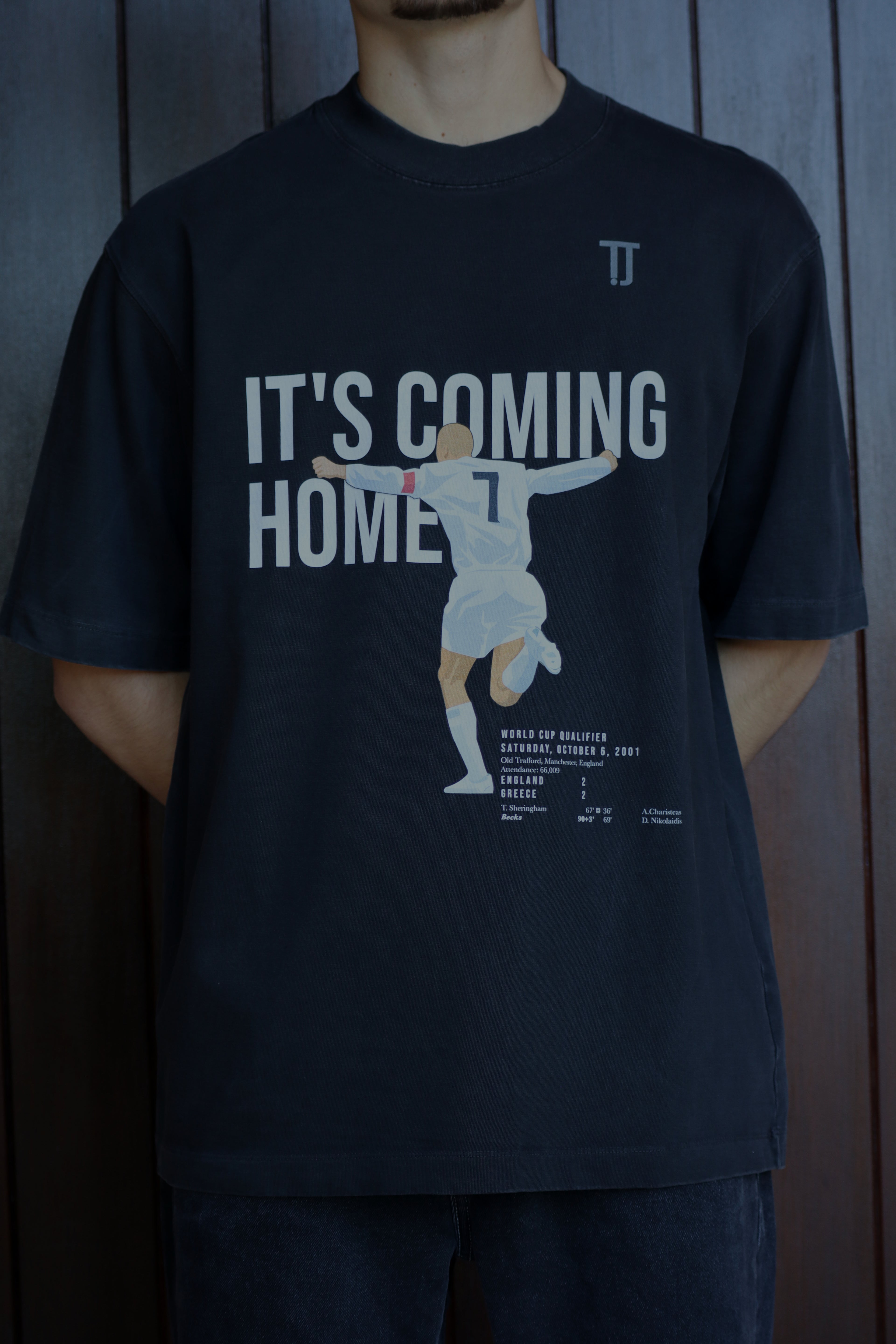 It's Coming Home! - Heavyweight Oversized - Black