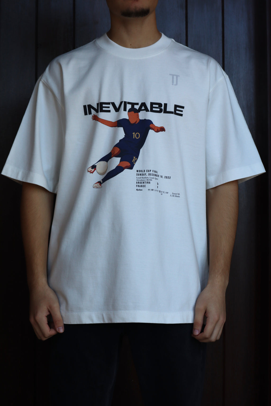 Inevitable - Heavyweight Oversized - White