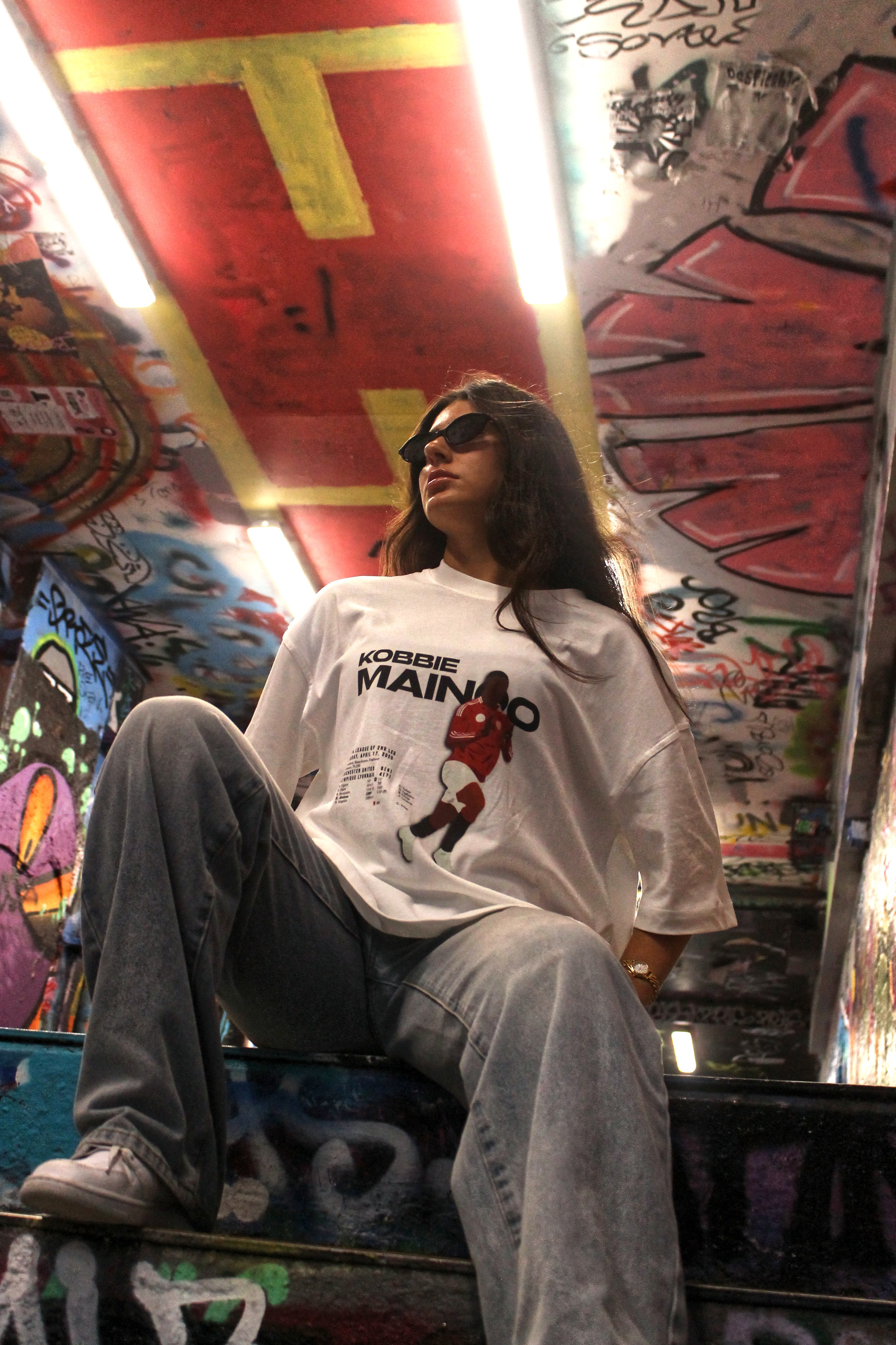 Kobbie - Boxy Tee - White