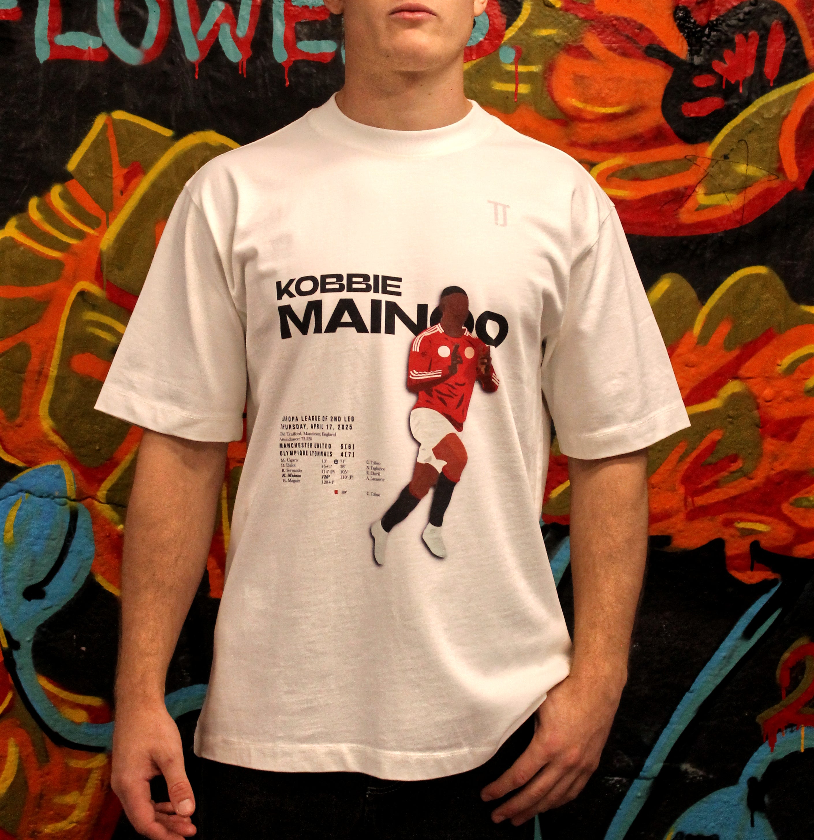 Kobbie - Heavyweight Oversized Drop Shoulder Tee - White