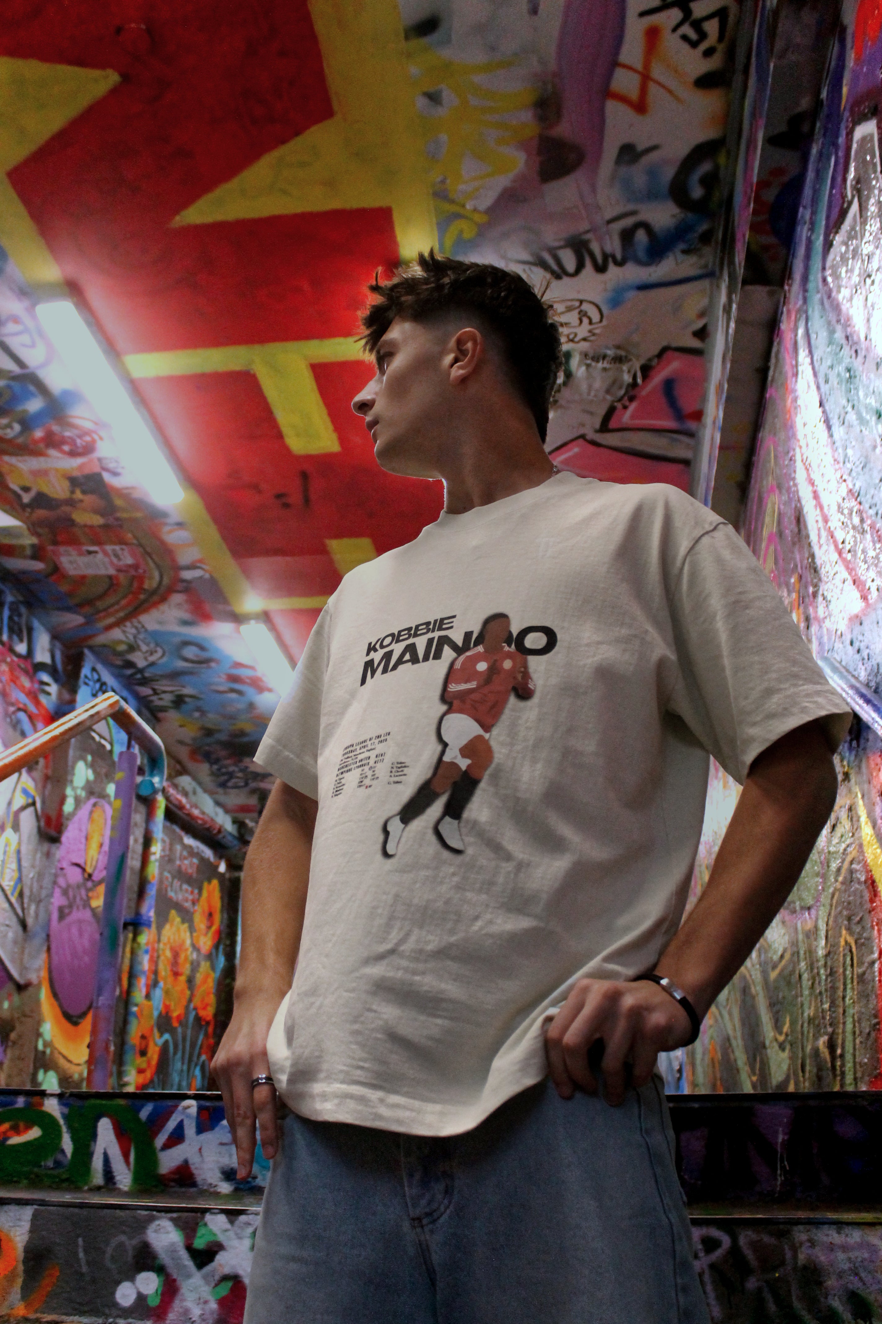 Kobbie - Oversized Tee - Off-White