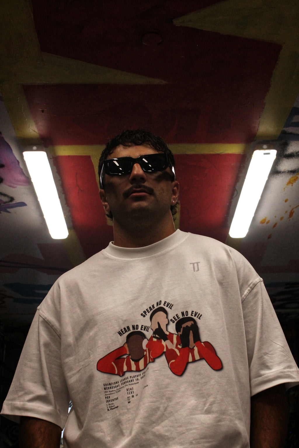 Three Wise Men - Boxy Tee - White