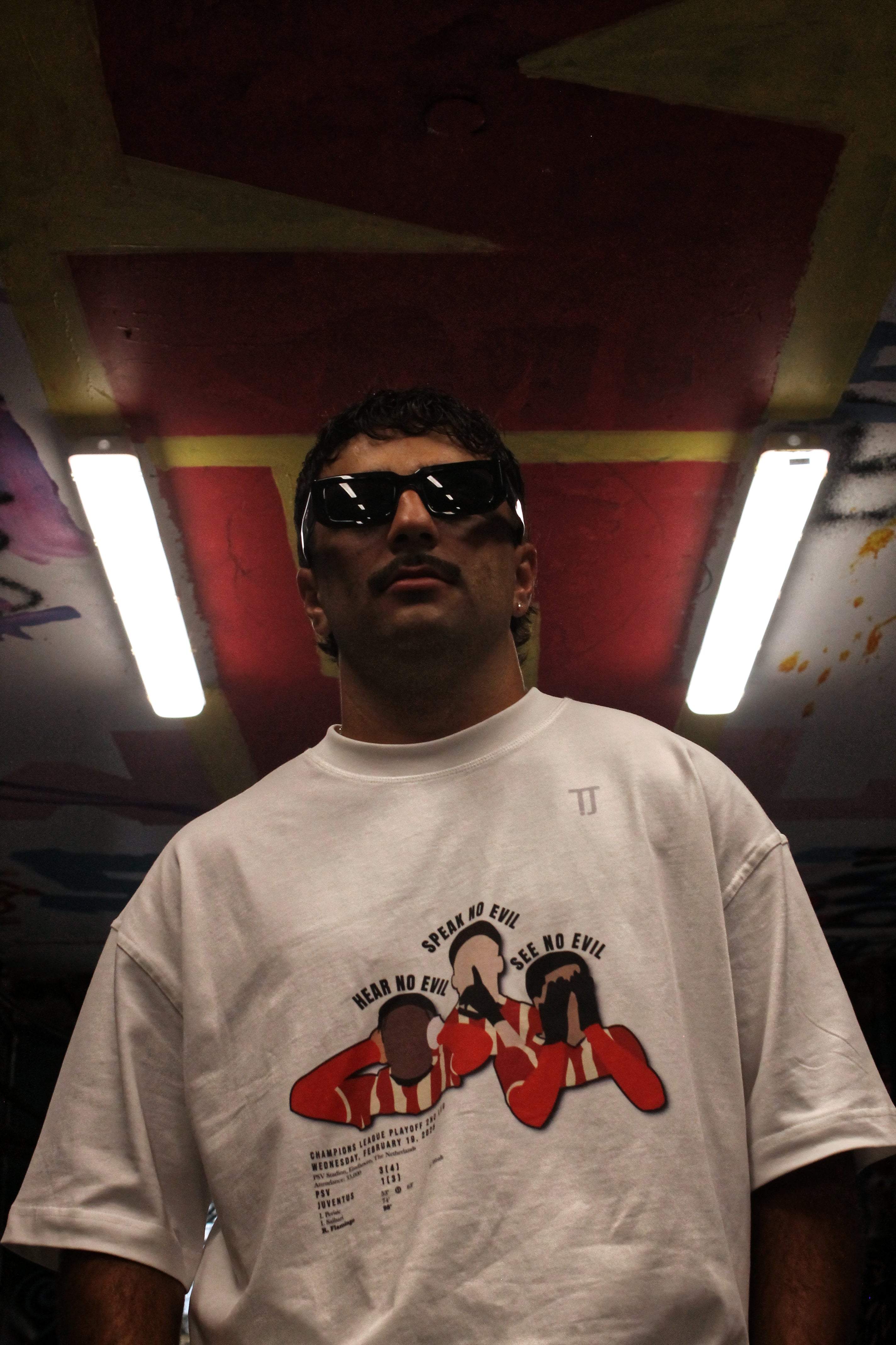 Three Wise Men - Boxy Tee - White