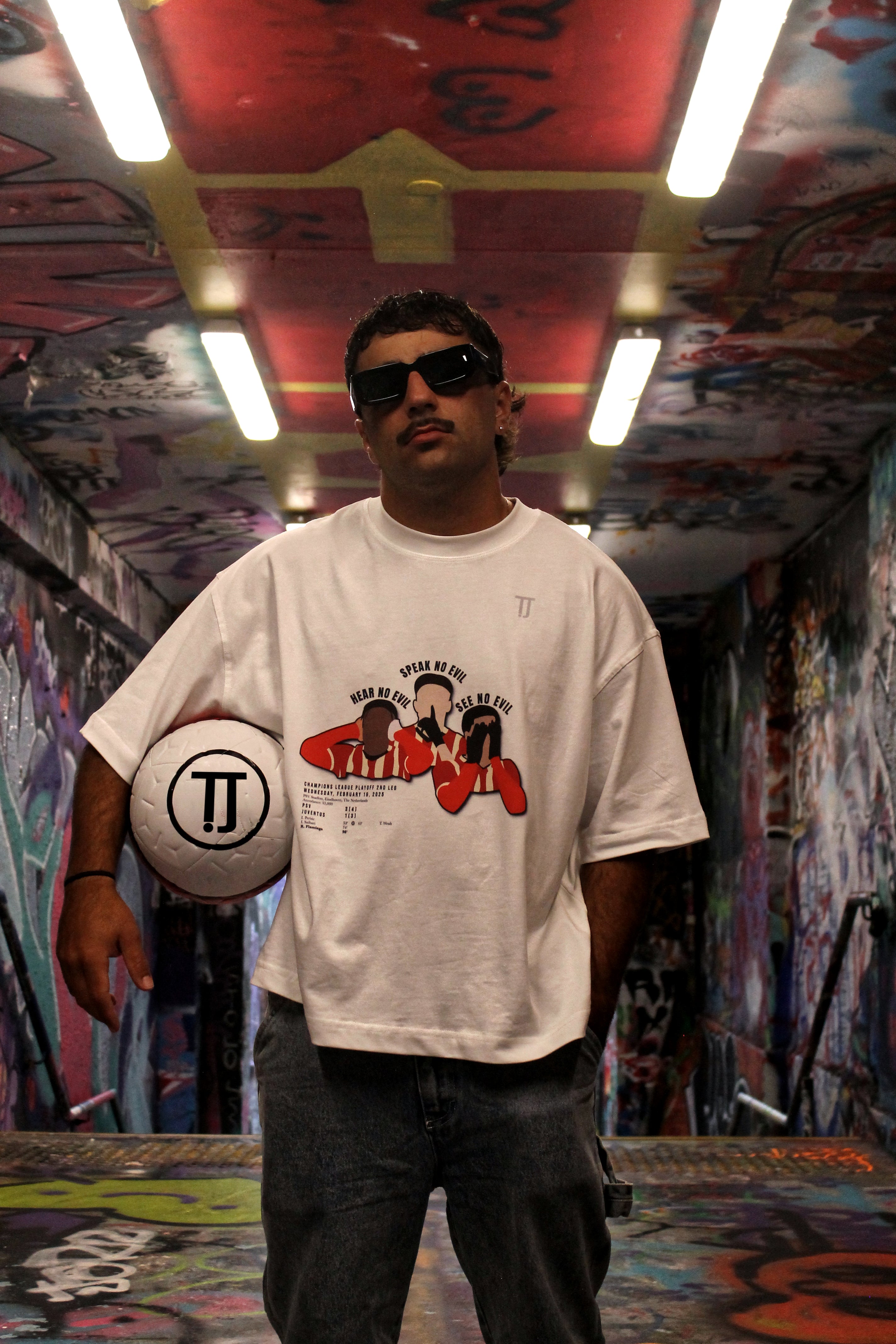 Three Wise Men - Boxy Tee - White