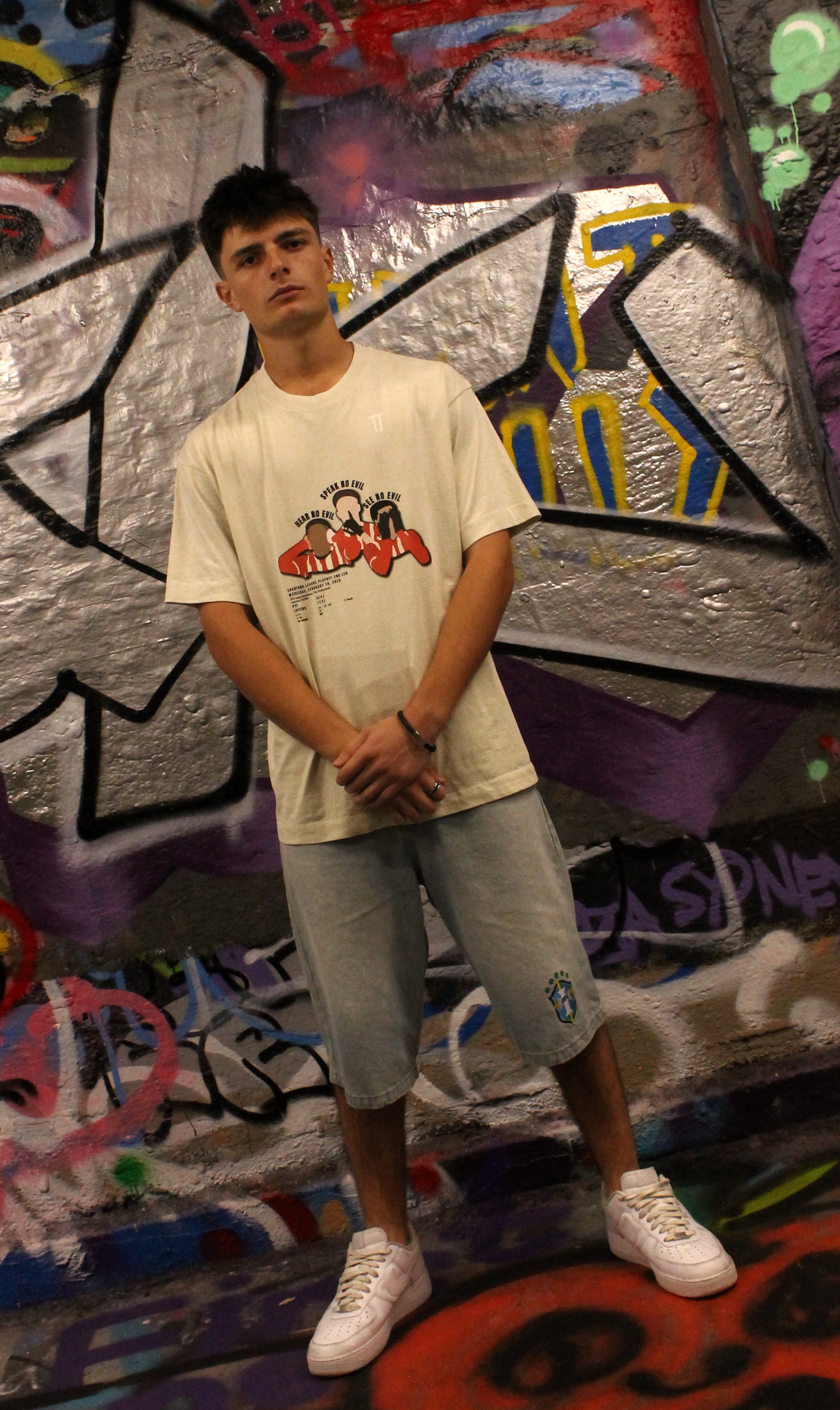 Three Wise Men - Oversized Tee - Off-White