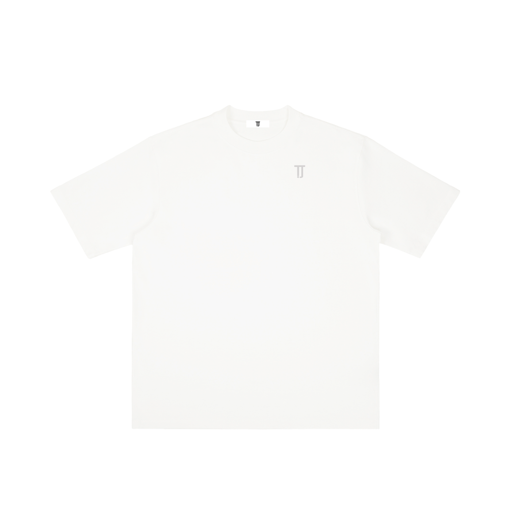 Live the Game - Heavyweight Oversized - White