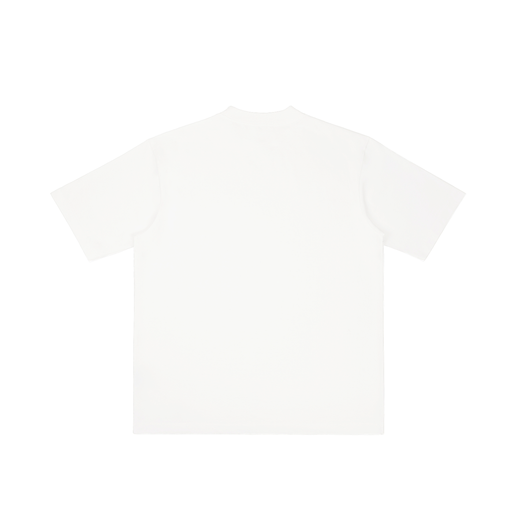 Reality - Heavyweight Oversized Drop Shoulder Tee - White