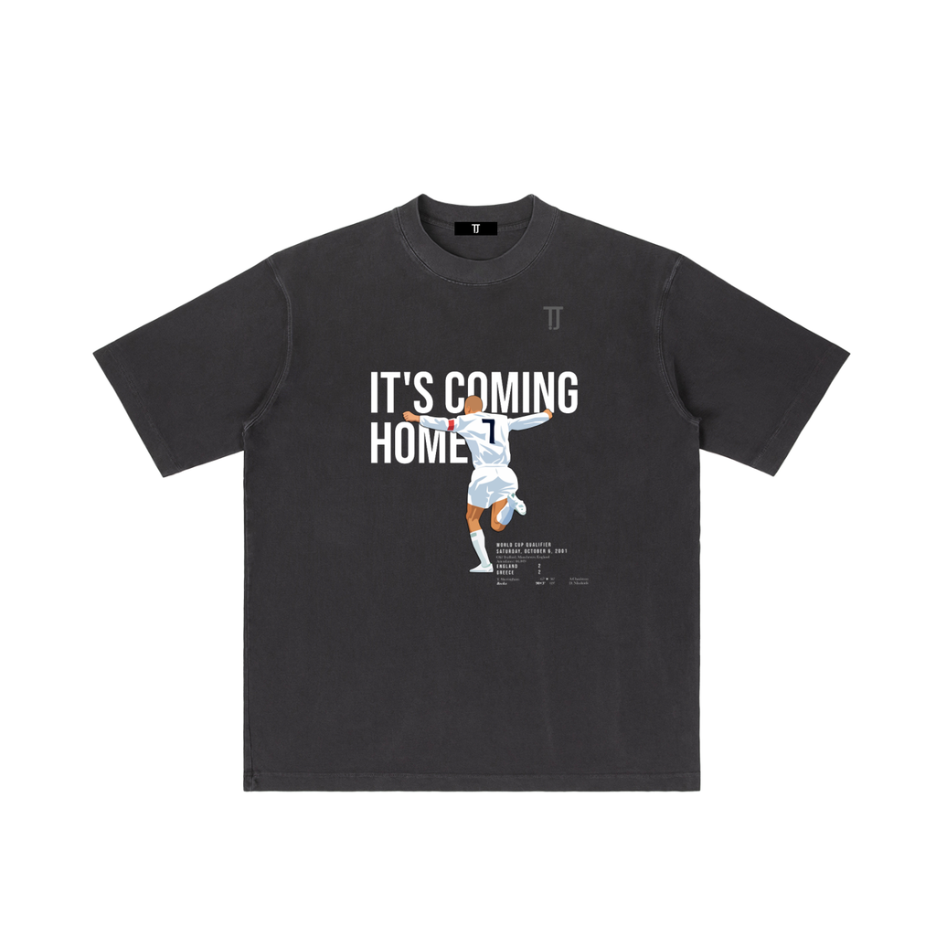 It's Coming Home! - Heavyweight Oversized - Black