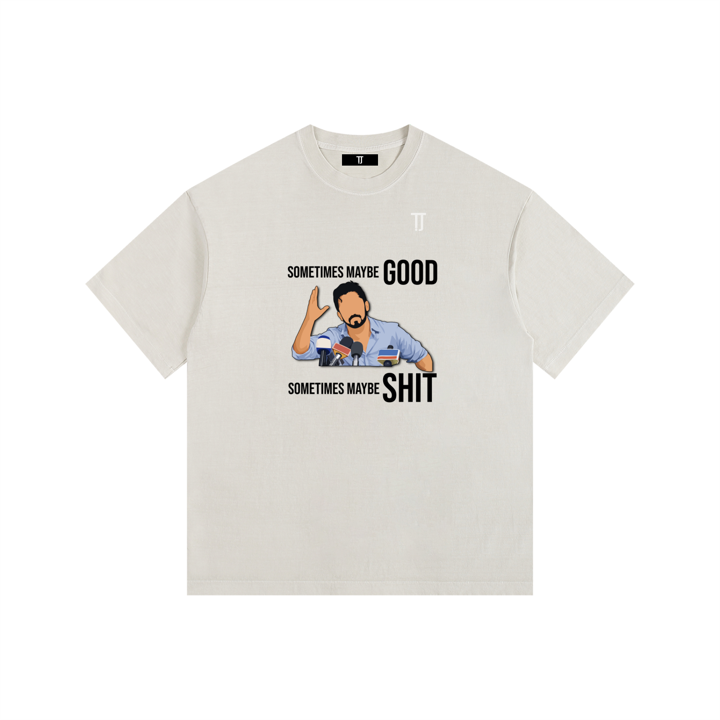 Reality - Oversized Tee - Off-White