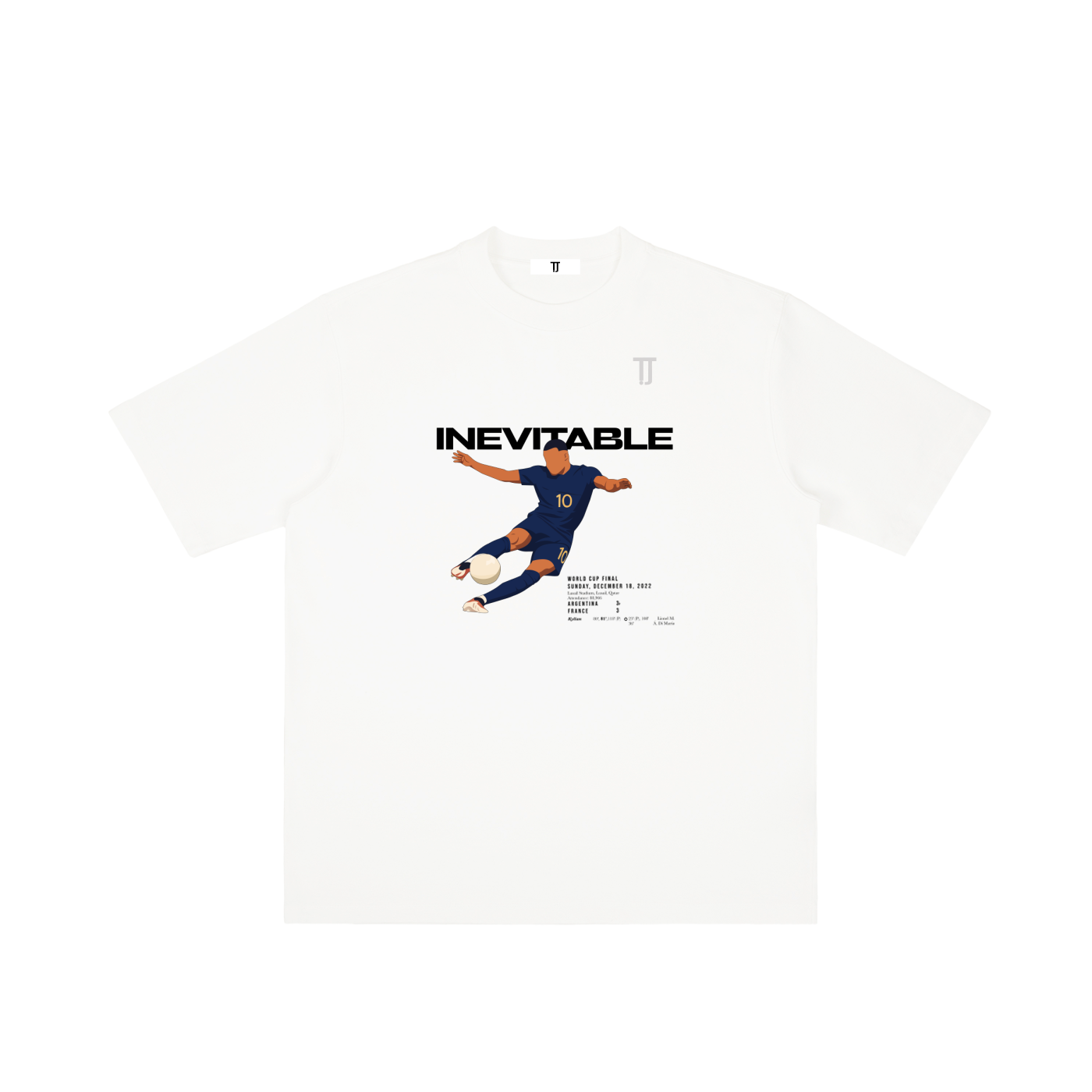 Inevitable - Heavyweight Oversized - White